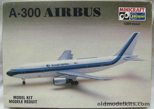 Hasegawa 1/200 Airbus A300 Eastern Airlines, 1177 plastic model kit